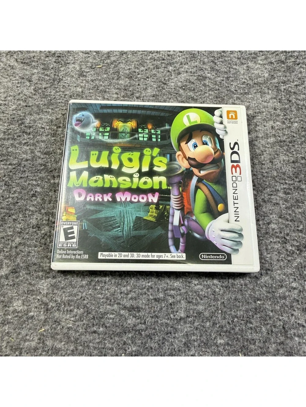 Luigi's Mansion Dark Moon Nintendo 3DS Game CIB E NTSC 2013 Action Puzzle